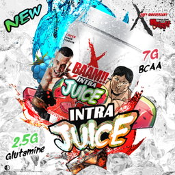 BAAM!!™ INTRA JUICE × HANAYAMA (30 Servings) | Intra-Workout Hydration, Recovery • BCAA, Glutamine & Electrolyte Support