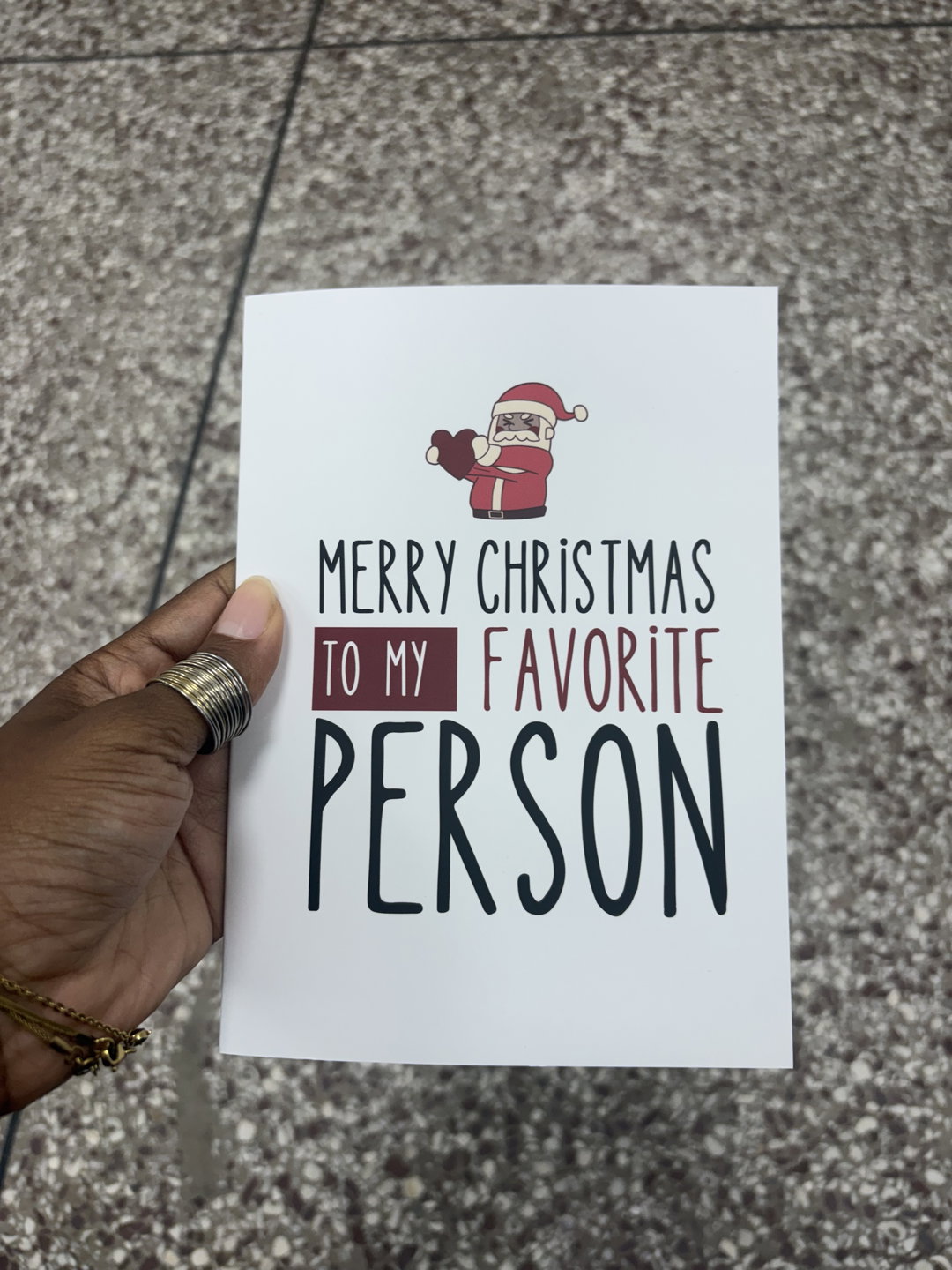 To my favourite person 