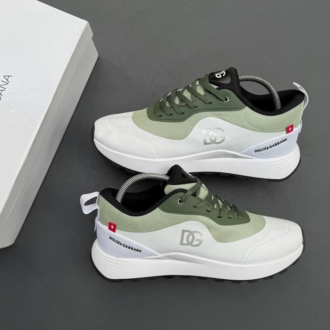 Dolce & Gabbana DG Original Calfskin Low “Green Gradient”_1