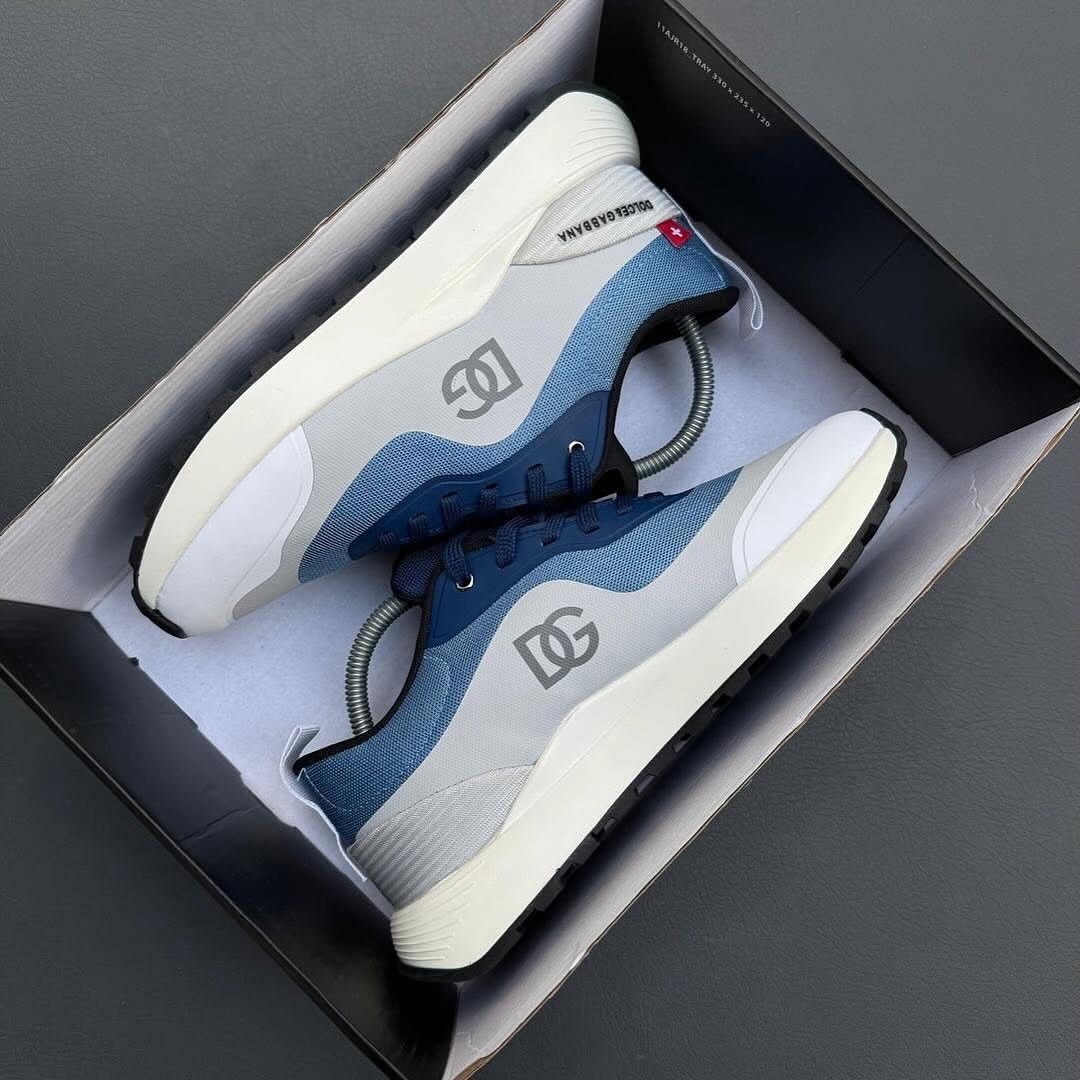 Dolce & Gabbana DG Original Calfskin Low “Blue Gradient”_1