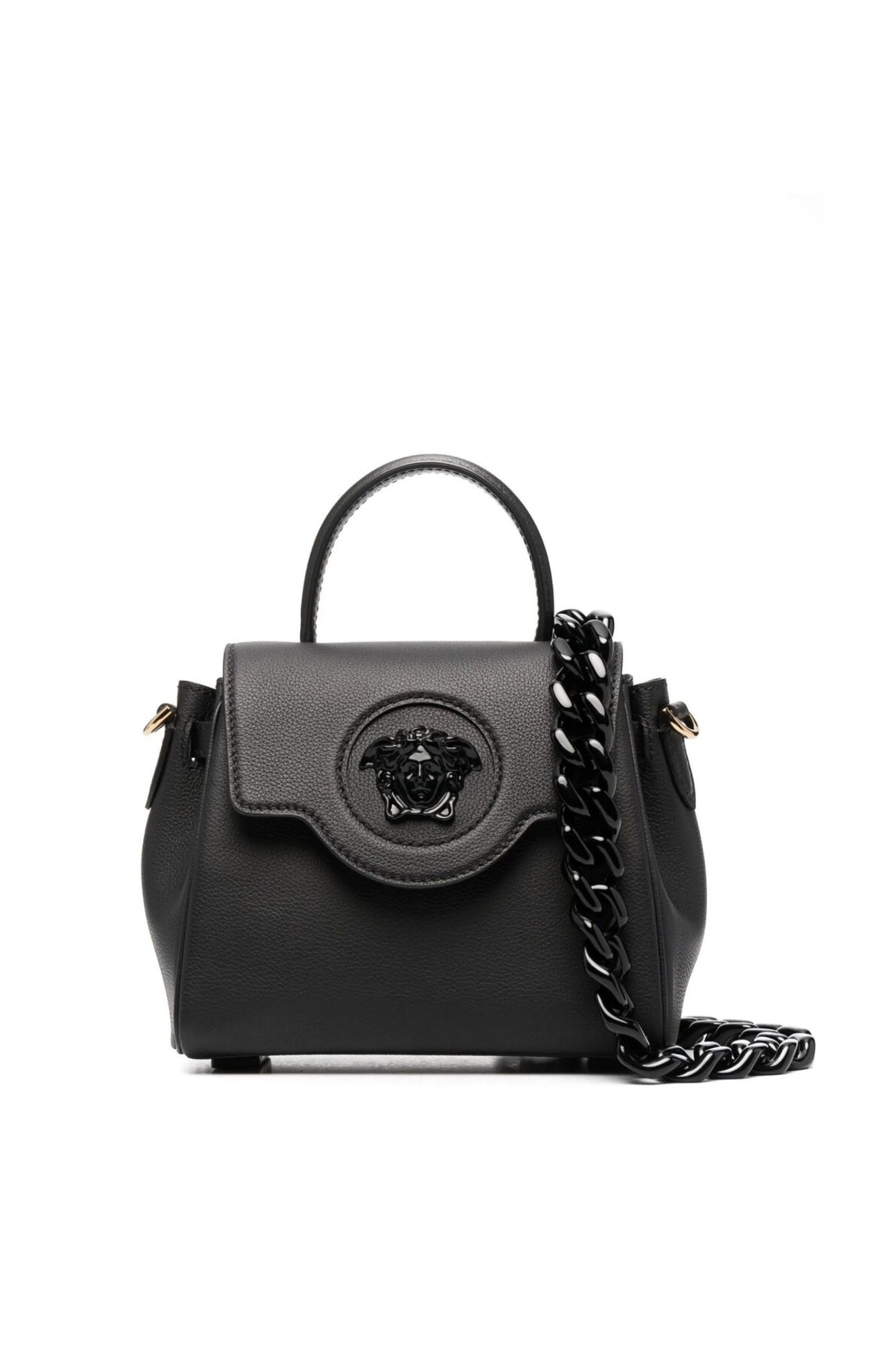 Bolsa Versace lá medusa all black _2