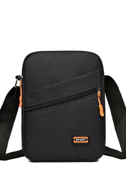 Unisex Crossbody Bag - Black 