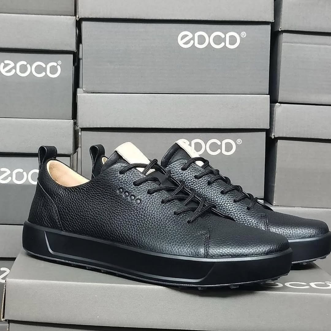 Ecco Soft 7 Leather “Triple Black”