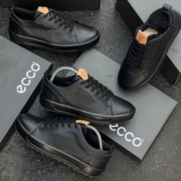 Ecco Soft 7 Leather “Triple Black”
