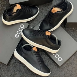 Ecco Soft 7 Leather “Black/White”