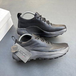 Ecco GK Soft Leather “Black/Grey”