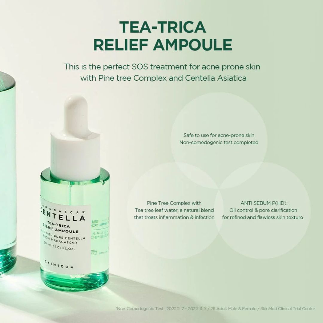 SKIN1004 Centella Tea Trica Relief Ampoule _1