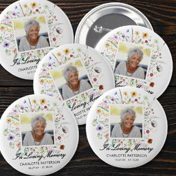 funeral badges