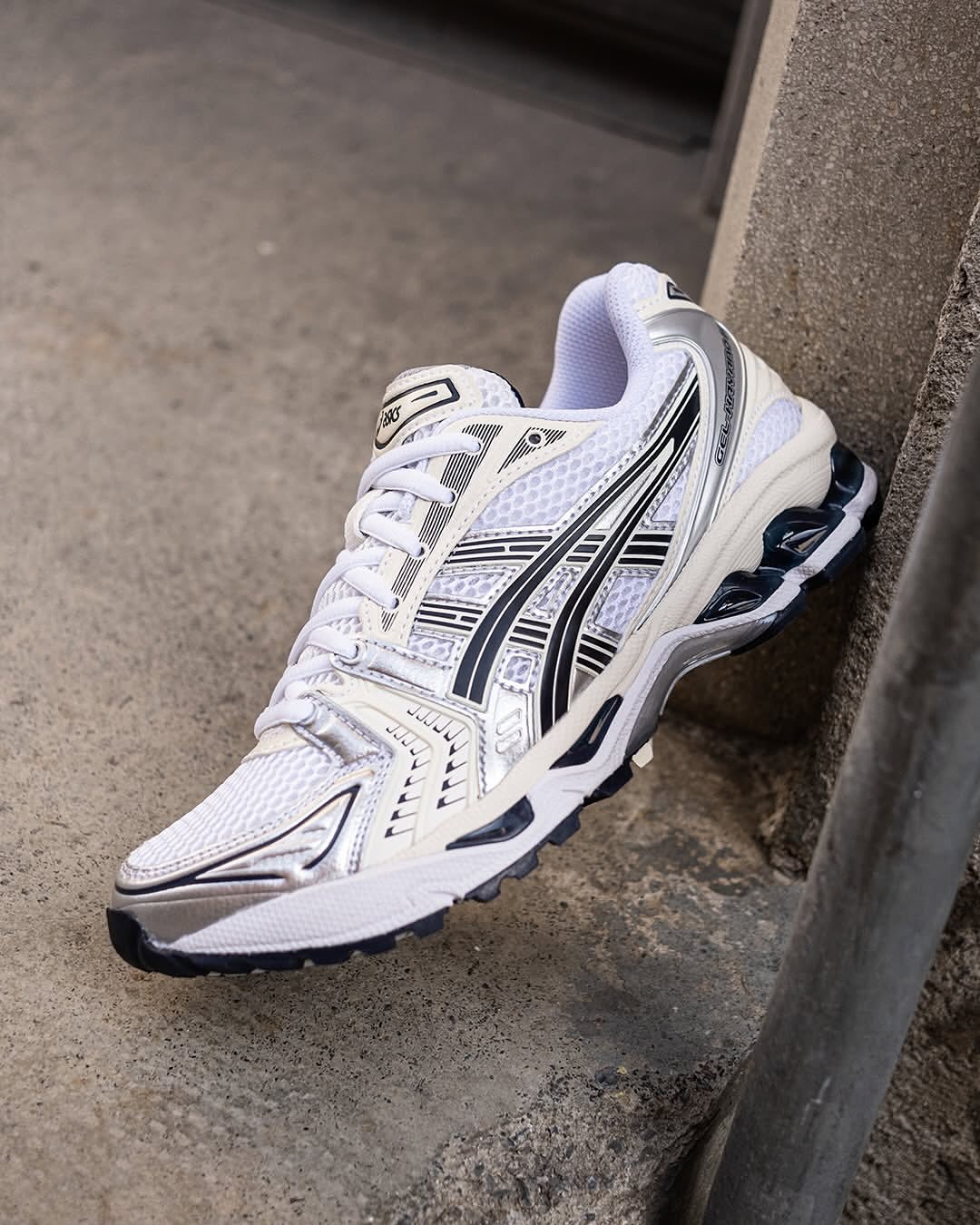 Asics GEL-Kayano 14 “White/Silver”