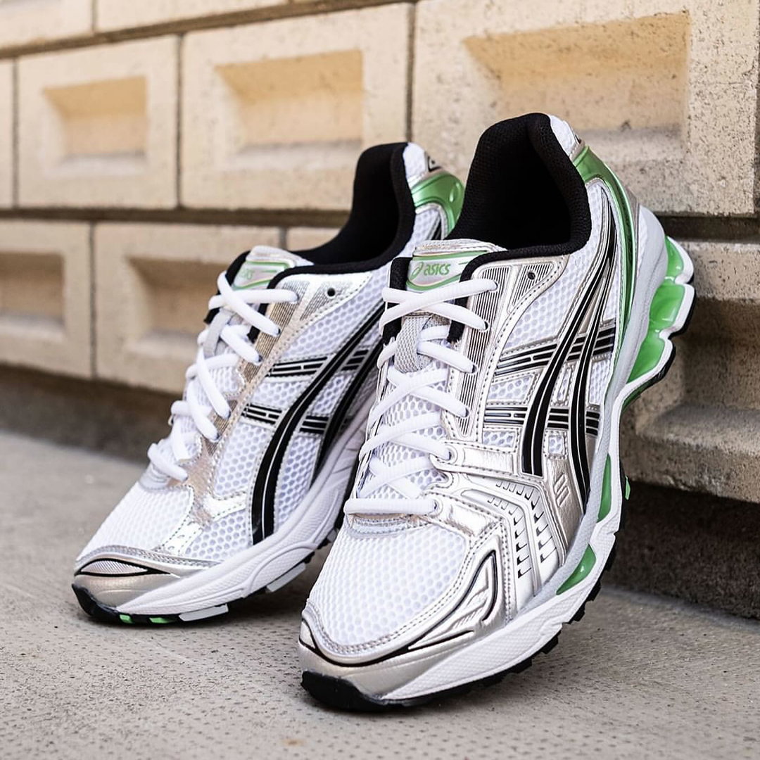 Asics GEL-Kayano 14 “White/Emerald Green” 🧪