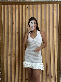 Vestido Blanco Corto