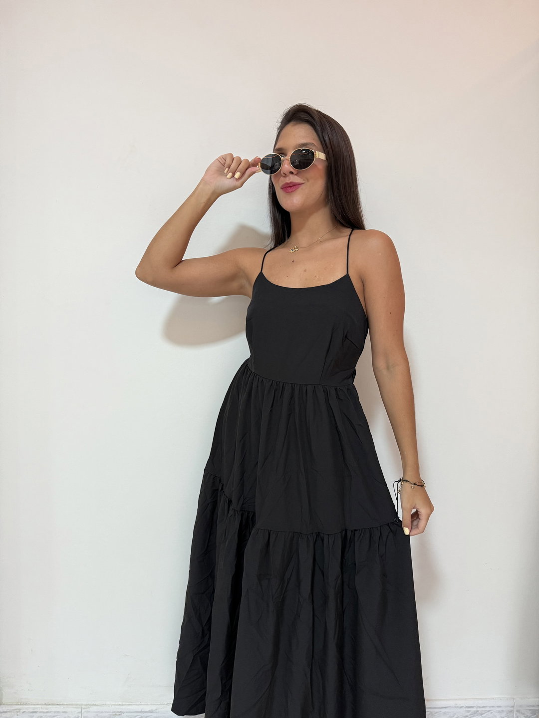 Vestido Negro Largo