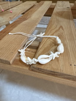 Pulsera Concha Estrellas