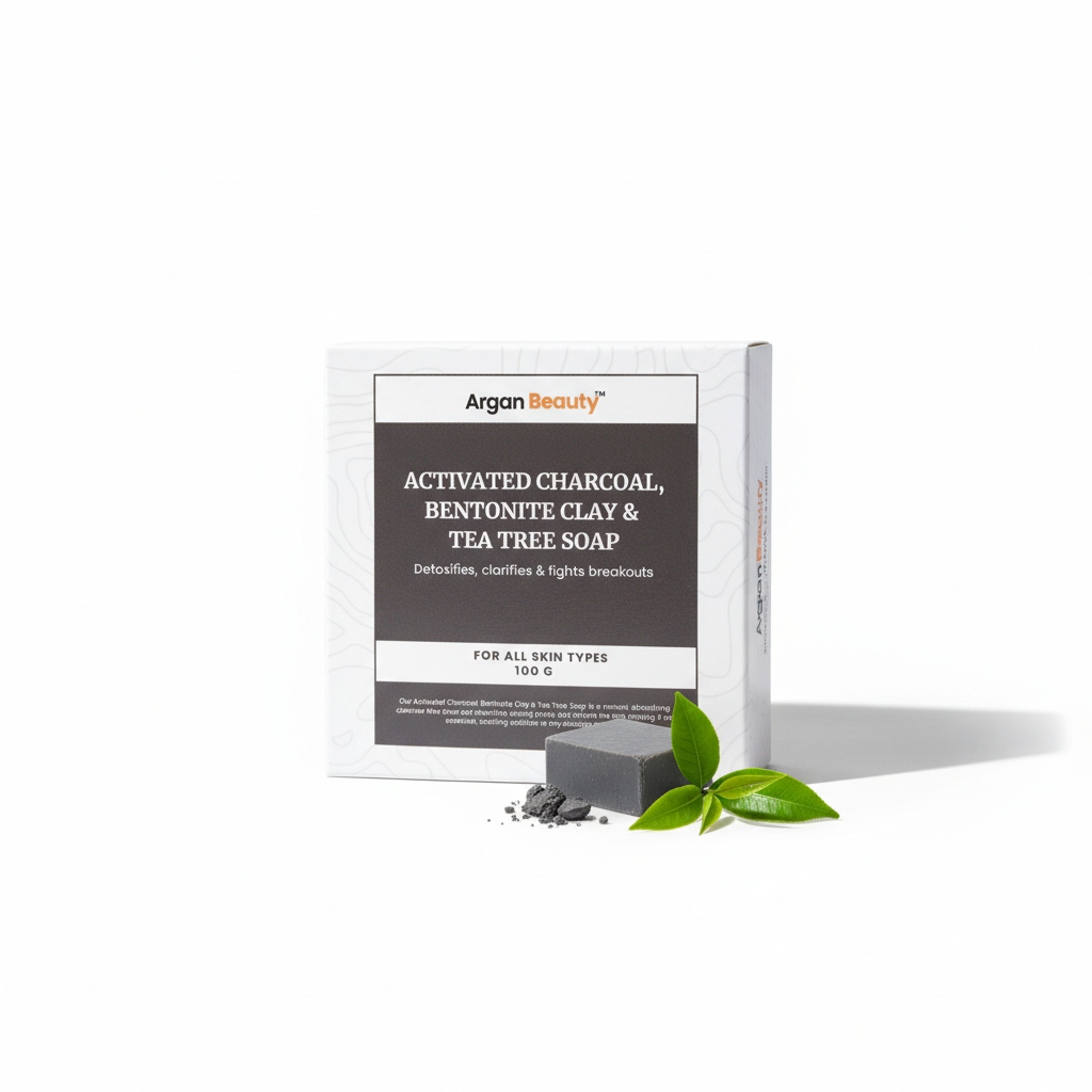 Activated Charcoal, Bentonite Clay & Tea Tree Soap_0