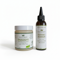 The 2-Step Ayurvedic Hair Regrowth System