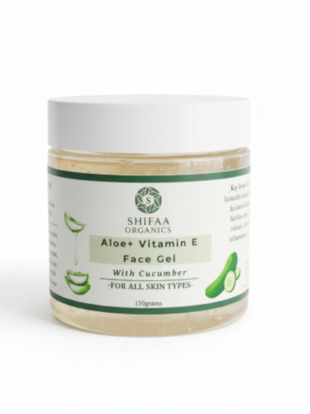 Aloe Vera & Cucumber Face Gel
