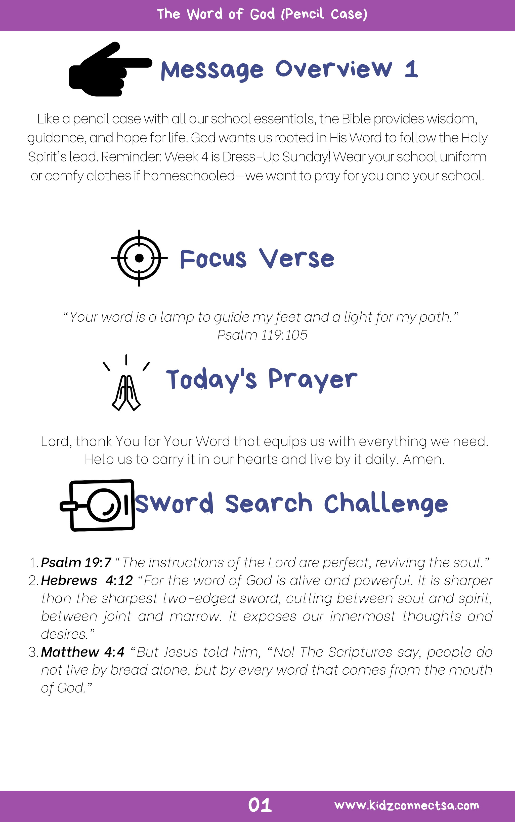 Victory in the School of Life – 4 Weeks of Primary School Lessons for Children's Church_2