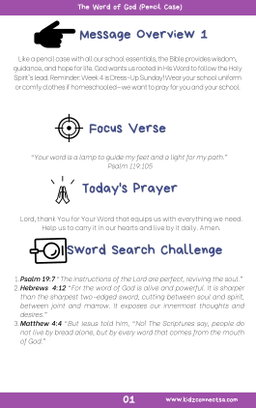 Victory in the School of Life – 4 Weeks of Primary School Lessons for Children's Church