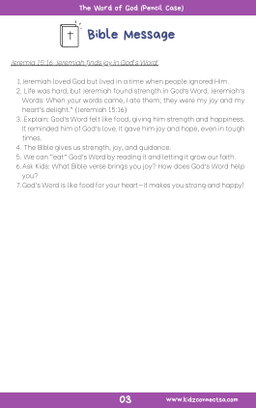 Victory in the School of Life – 4 Weeks of Primary School Lessons for Children's Church