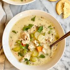 Cream off  chicken soup