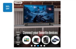 Omega 43" Smart Frameless Full HD Android TV HDMI / WIFI / USB