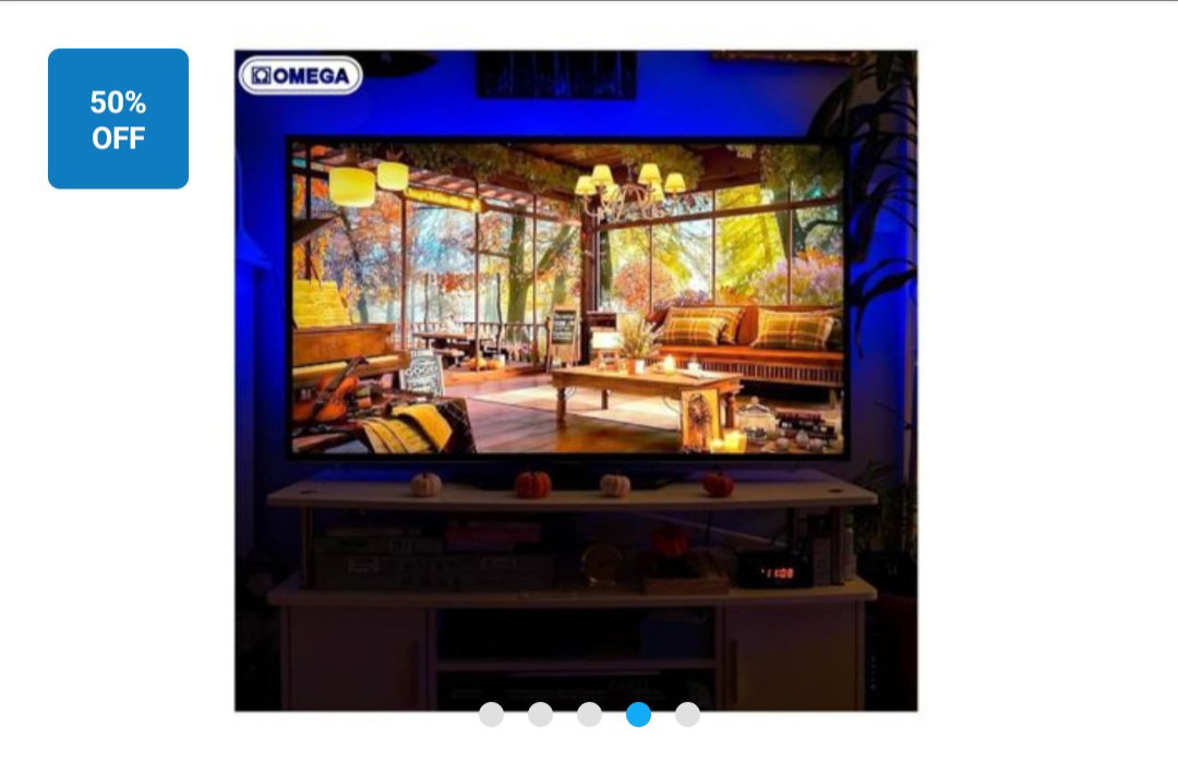 Omega 43" Smart Frameless Full HD Android TV HDMI / WIFI / USB_2