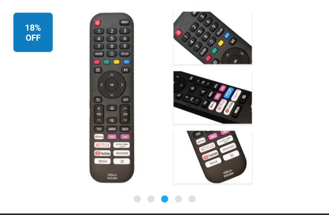 Compatible with Hisense TV smart remote control_2