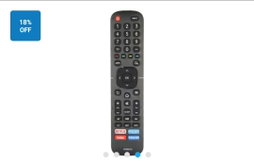 Compatible with Hisense TV smart remote control