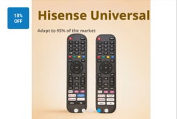 Compatible with Hisense TV smart remote control