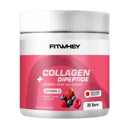 FITWHEY™ Collagen Dipeptide 5555mg (20 Servings) | Marine Collagen Powder | Skin Hydration • Beauty & Glow • Zero Sugar