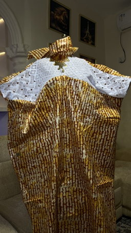 Yellow - Batik Style Print
