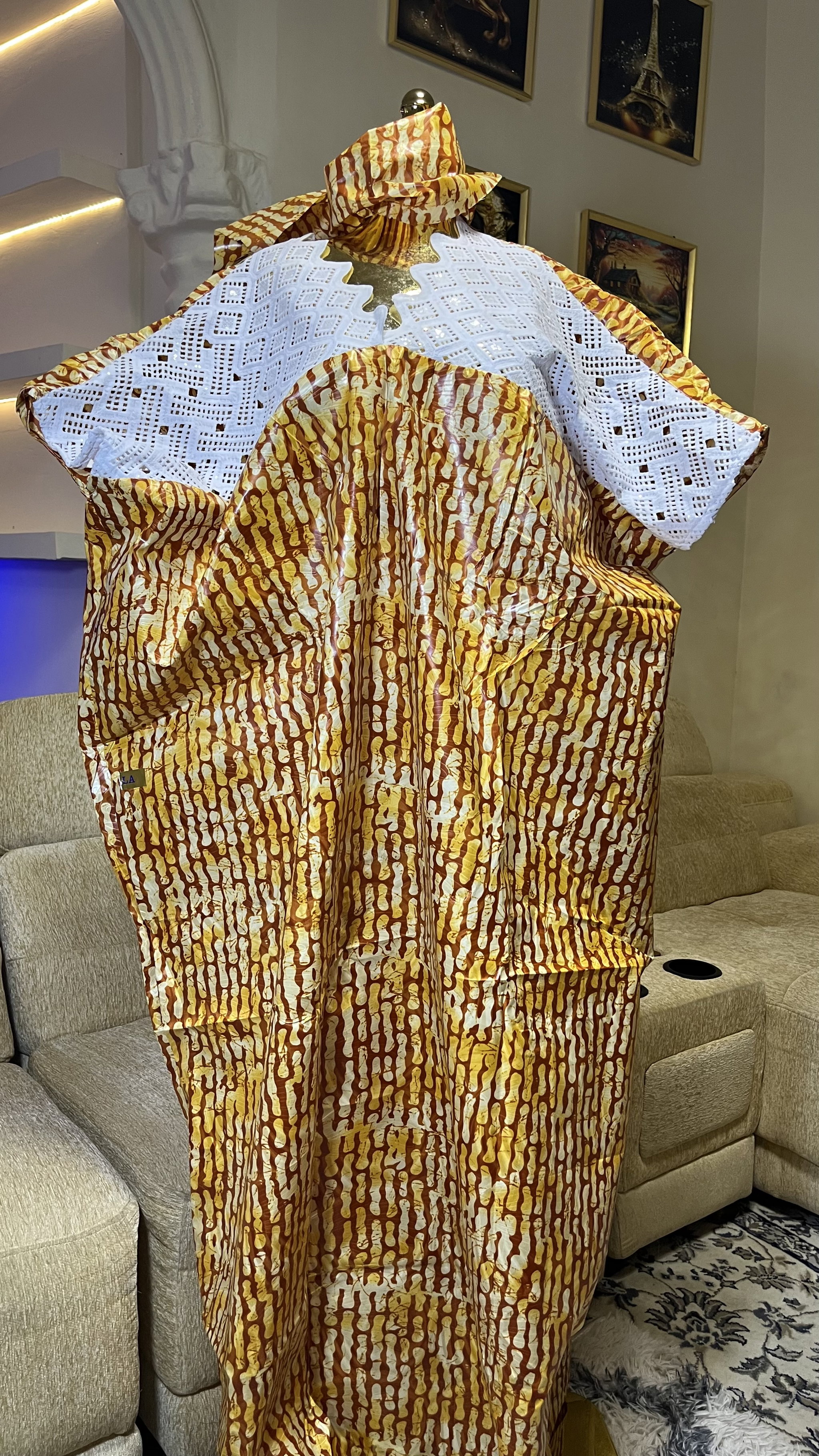 Yellow - Batik Style Print_2