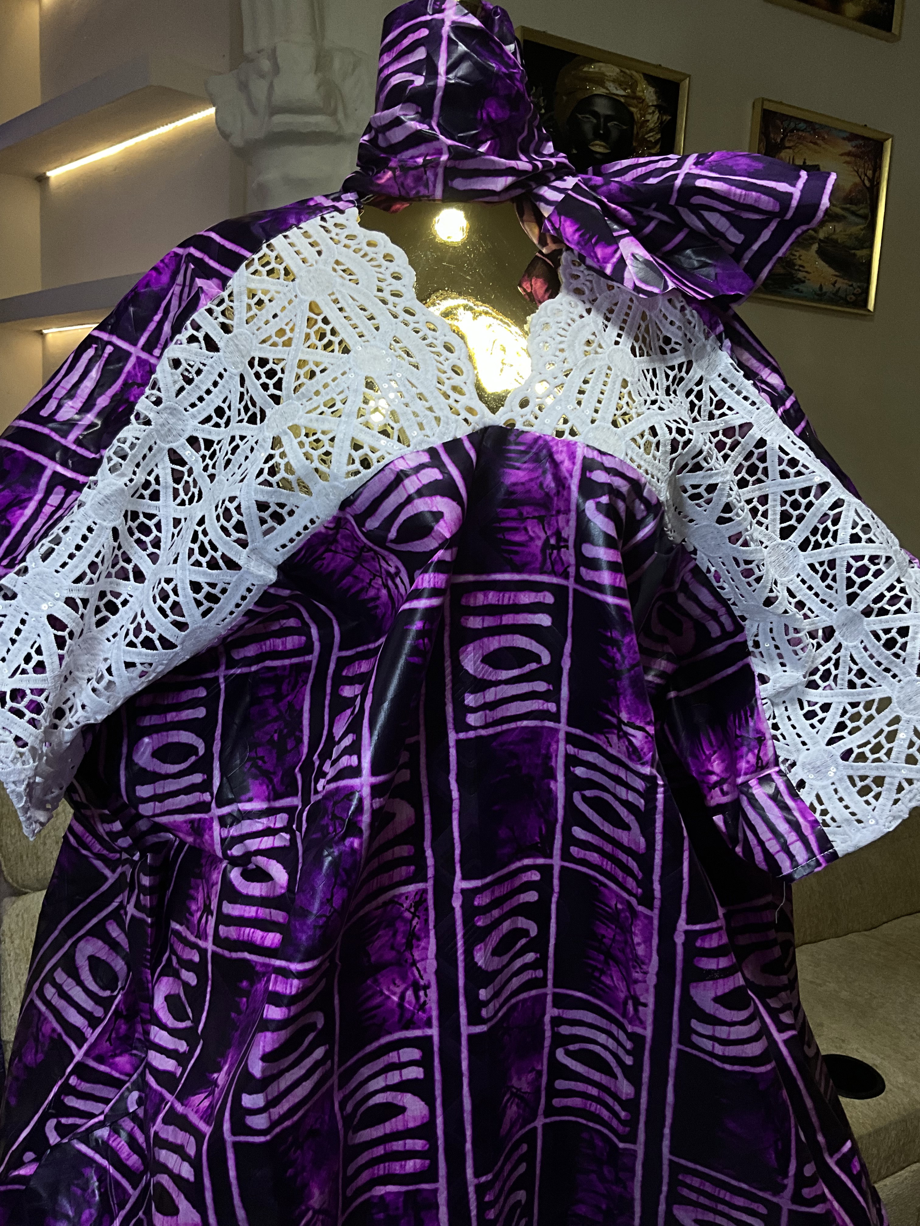 Violet - Batik Style Print_10