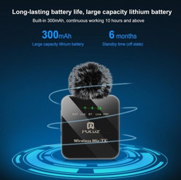 Professional wireless microphone for iPhone