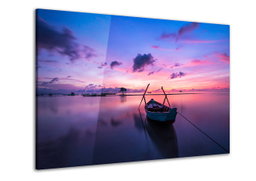 Glass picture enlargement 