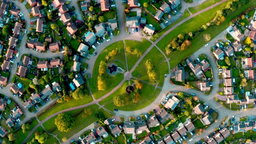 Drone footage