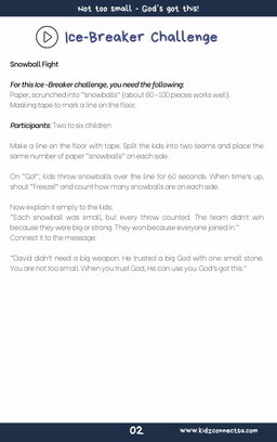 God’s Got This – 4 Weeks of Primary School Lessons for Children's Church
