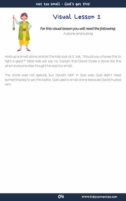 God’s Got This – 4 Weeks of Primary School Lessons for Children's Church