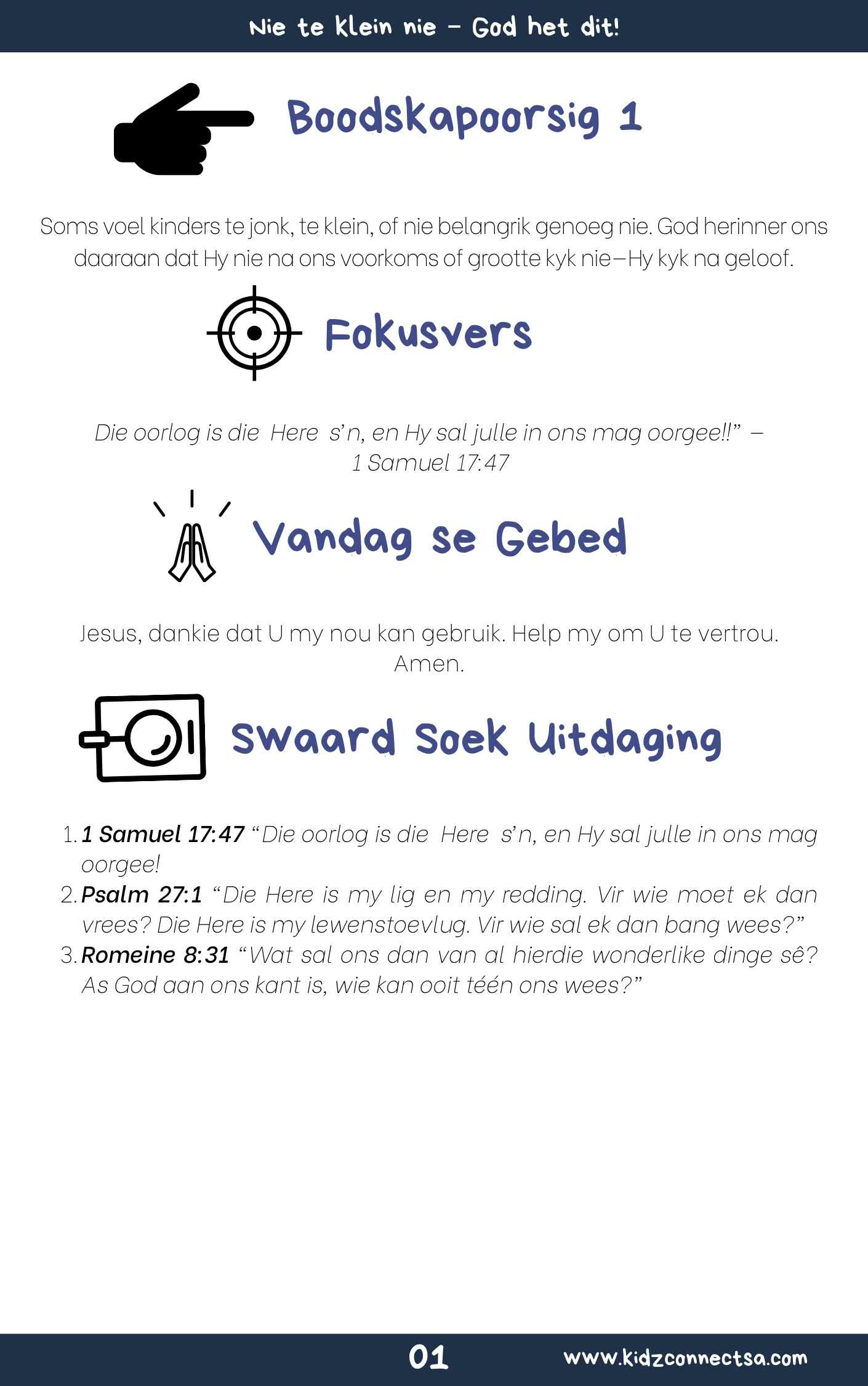 God het dit – 4 weke se kinderkerklesse vir laerskool kinders_2