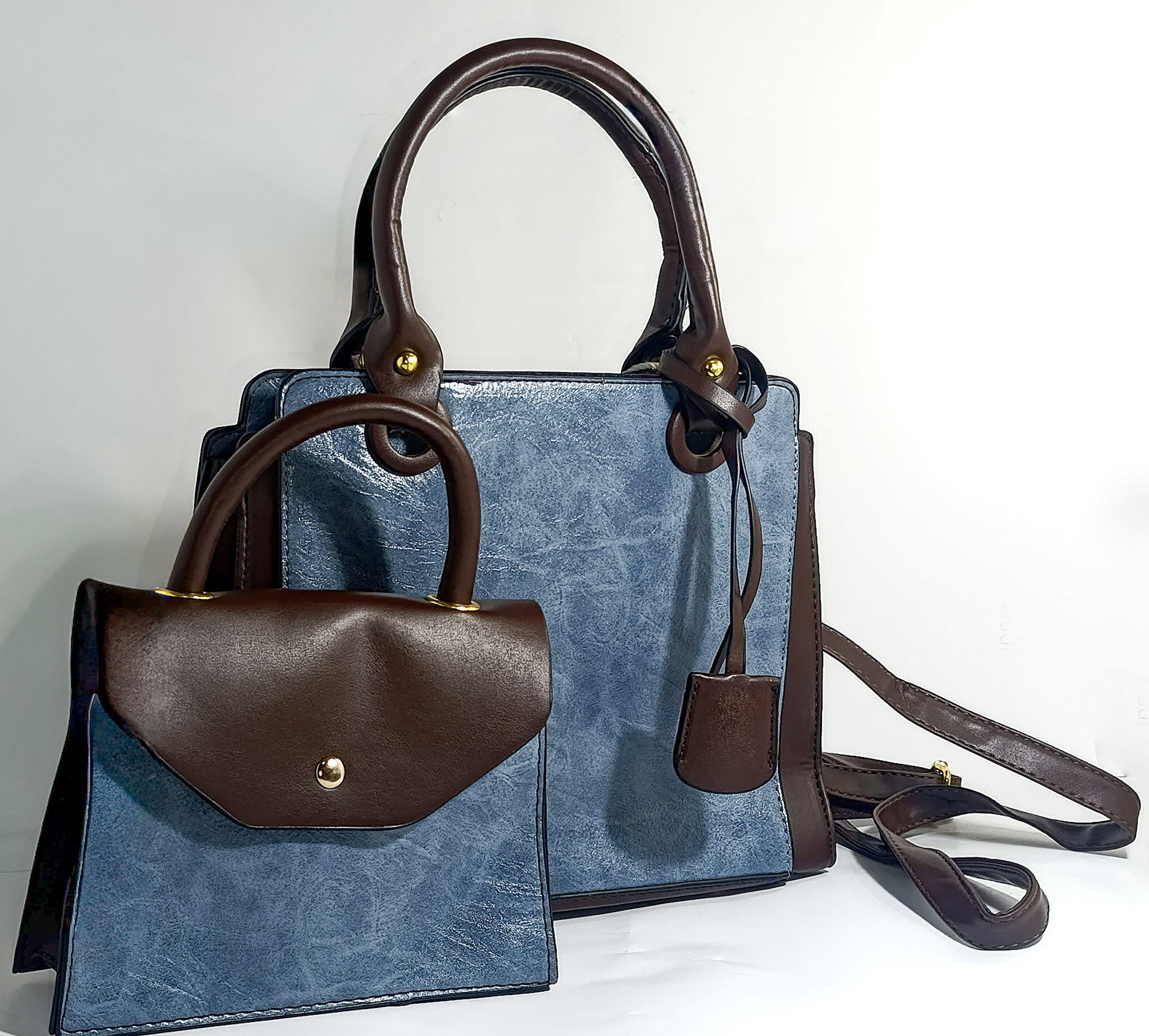 Stylish Two-piece Ladies Handbag Set_4