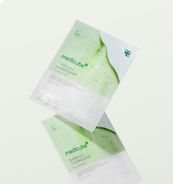 medicube Super Cica Calming Mask ميدكيوب ماسك ورقي سوبر سيكا المهدئ للبشرة_1