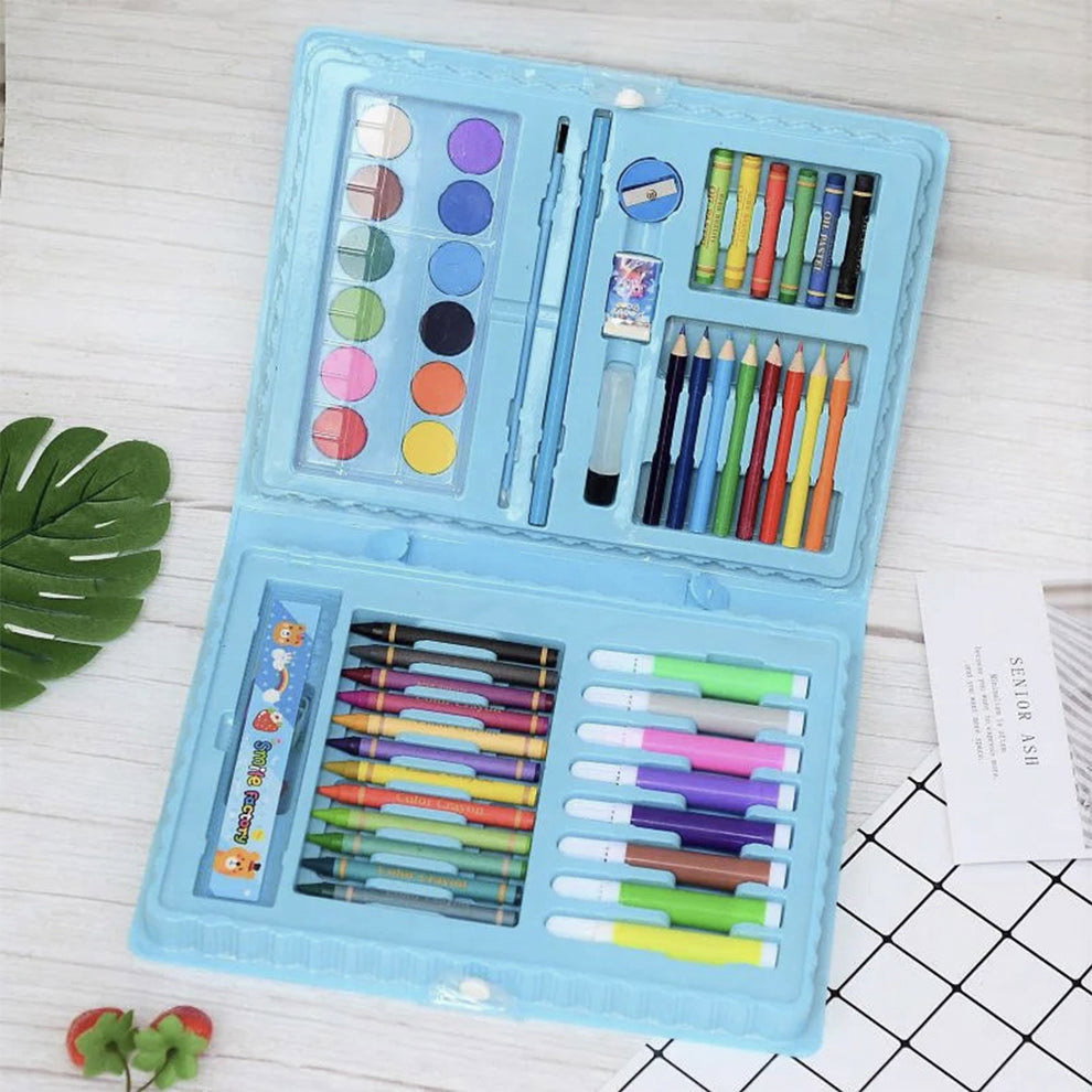 68-Piece Themed Kids' Art Kit