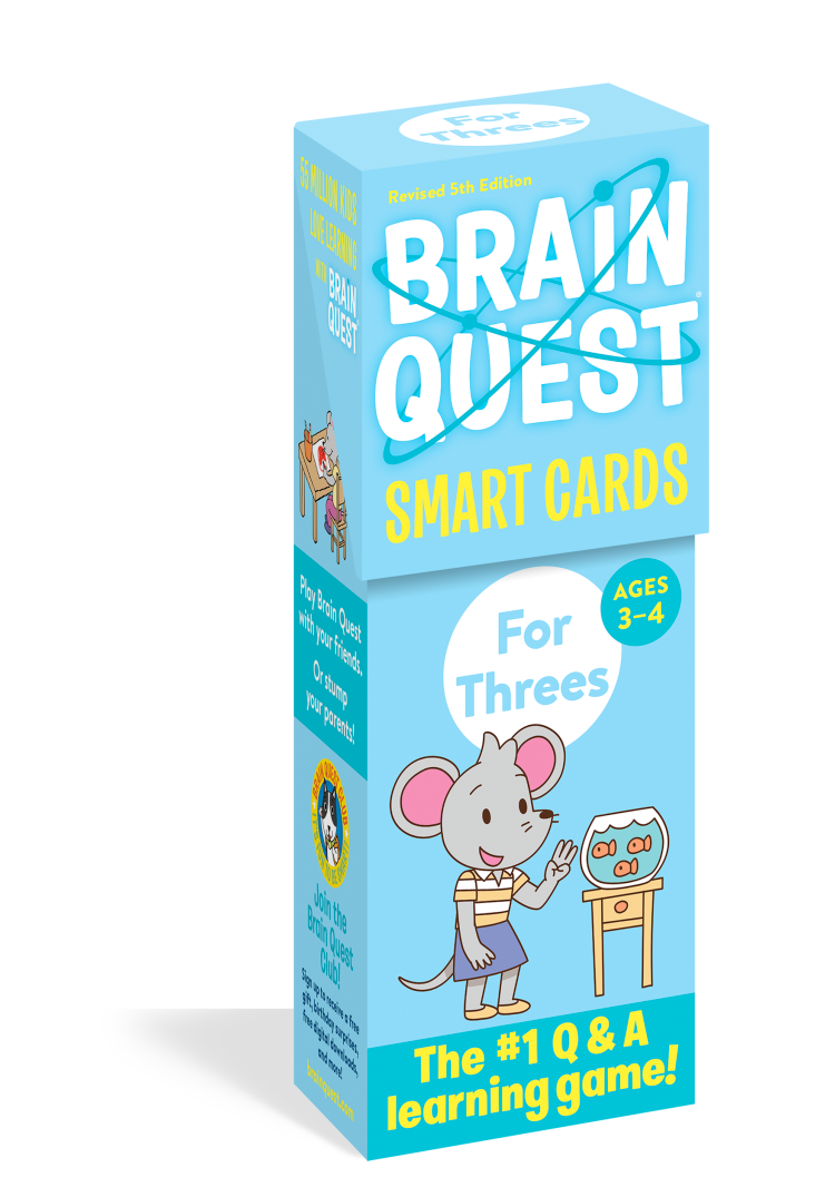Brain Quest For Threes Smart Cards Revised 5th Edition_0