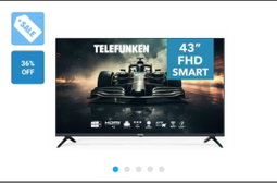 Telefunken 43" TLEDDS-43 FHD Full HD Android Smart TV