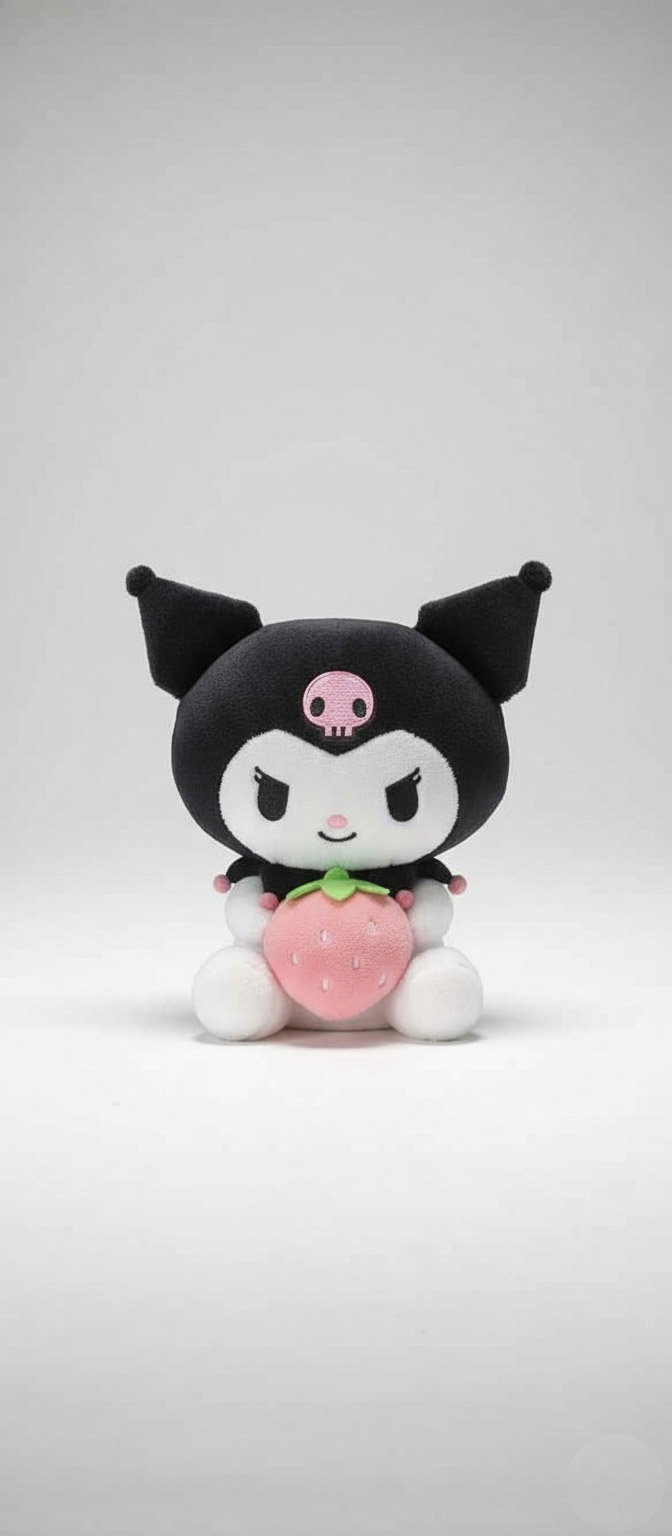Kuromi: Strawberry Dreams Plush Toy_1