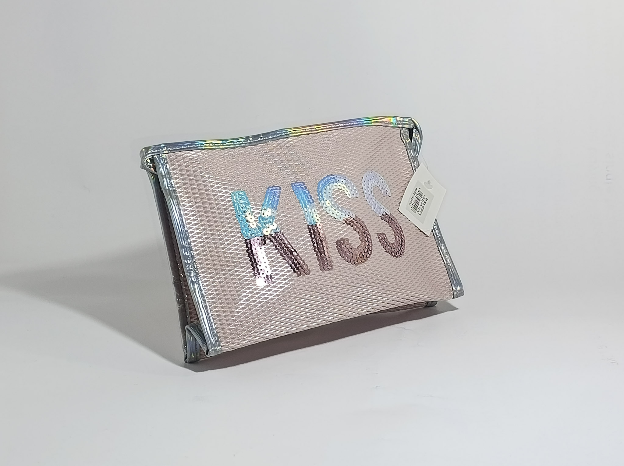 Kiss Kiss Sequin Cosmetic Pouch_1