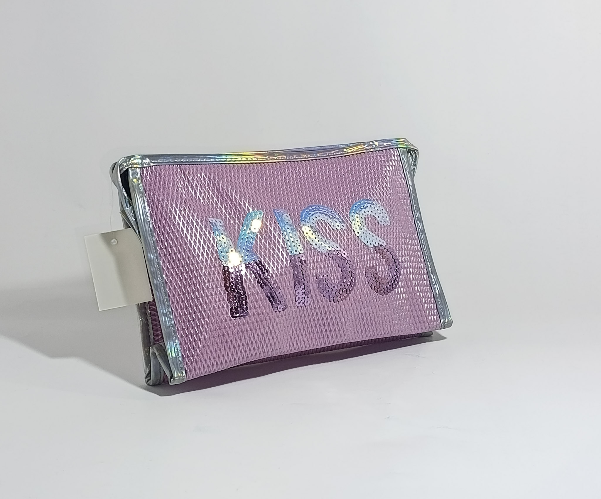 Kiss Kiss Sequin Cosmetic Pouch_2