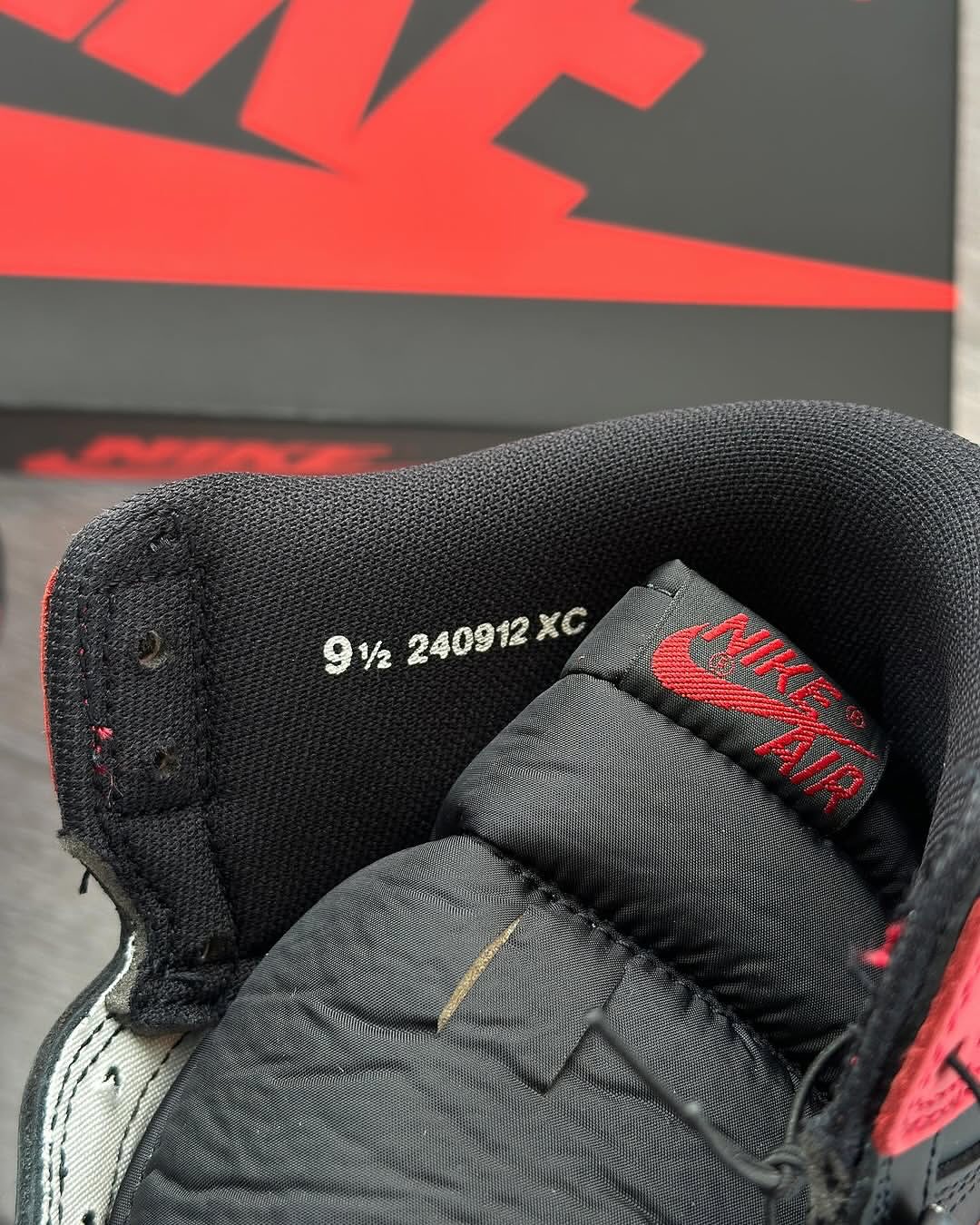 Air Jordan 1 High OG ’85 “Bred” (2025) 🖤❤️_5