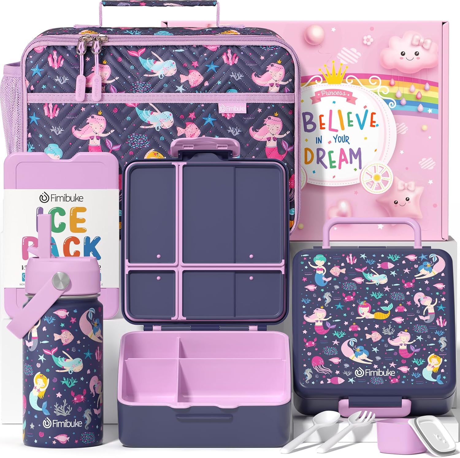 Fimibuke Kids Bento Lunch Box_0