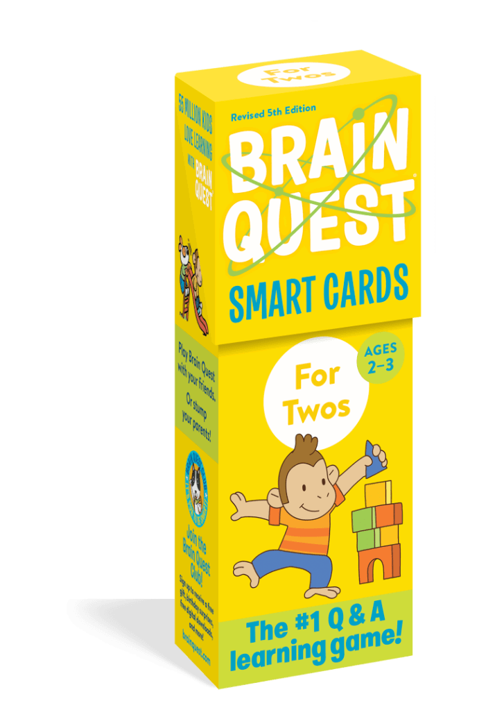 Brain Quest For Twos Smart Cards, Revised 5th Edition
